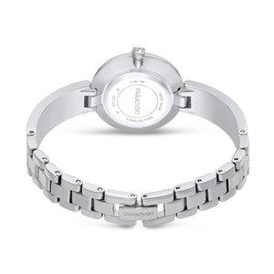 Orologio solo tempo da donna Swarovski Illumina con cassa 27 mm e bracciale semirigido in acciaio con cristalli 5671205