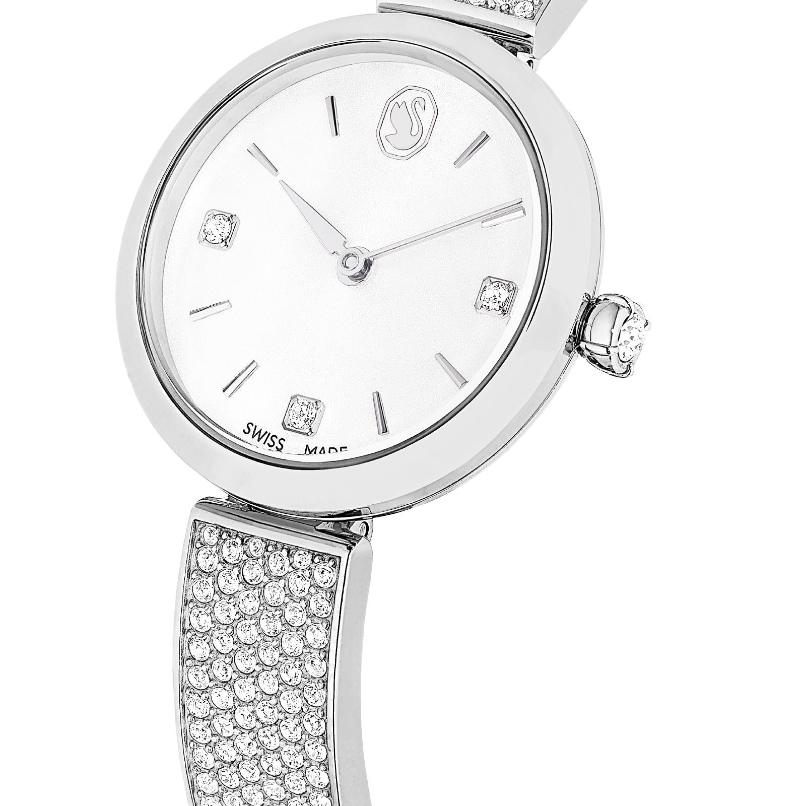 Orologio donna Swarovski Illumina in acciaio con cristalli 27 mm 5671205-4