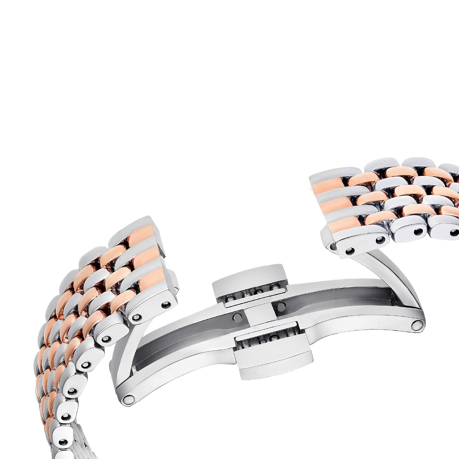 Orologio solo tempo donna Swarovski Certa acciaio bicolor rosé e cristalli 30 mm 5672971-4