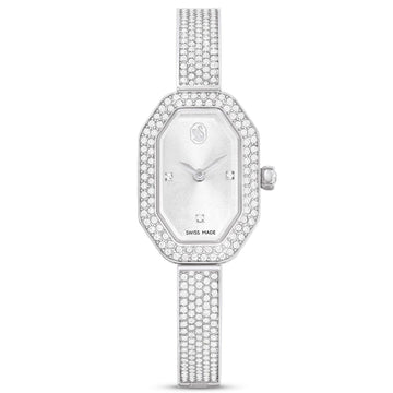 Orologio donna Swarovski Dextera Bangle in acciaio con cristalli 30x19 mm 5672977-1
