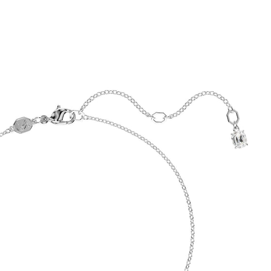 Collana donna Swarovski Insigne rodiata con croce di 11 cristalli 5675573-3