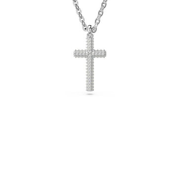 Collana donna Swarovski Insigne in lega di metalli con croce di cristalli 5675577-1