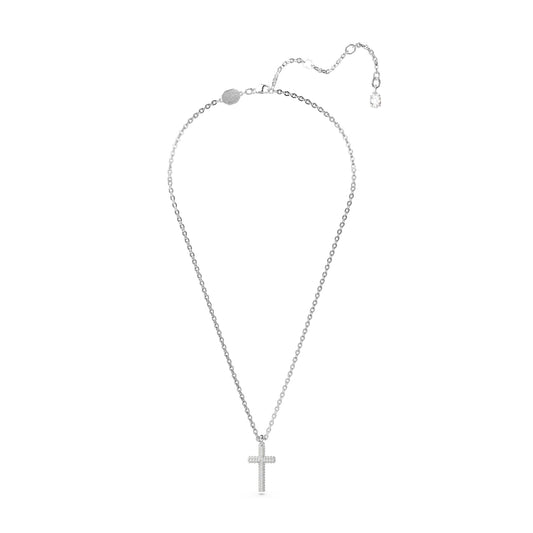 Collana donna Swarovski Insigne in lega di metalli con croce di cristalli 5675577