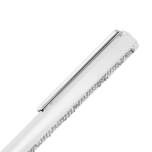 Penna Swarovski Crystal Shimmer placcata bianco con cristalli 5678183-2