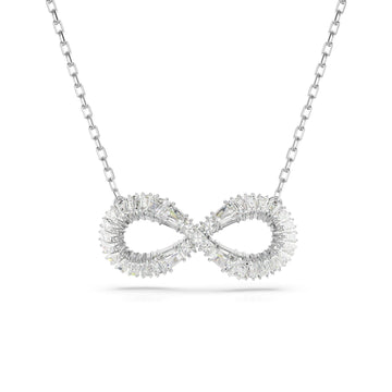 Collana donna Swarovski Hyperbola in lega di metalli con infinito di cristalli 5679434-1
