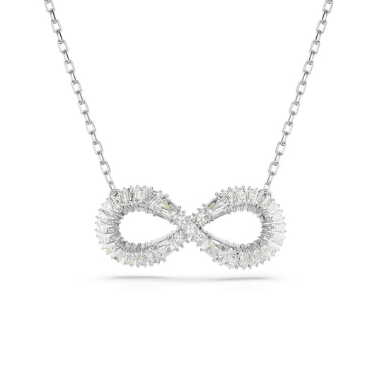 Collana donna Swarovski Hyperbola in lega di metalli con infinito di cristalli 5679434-1