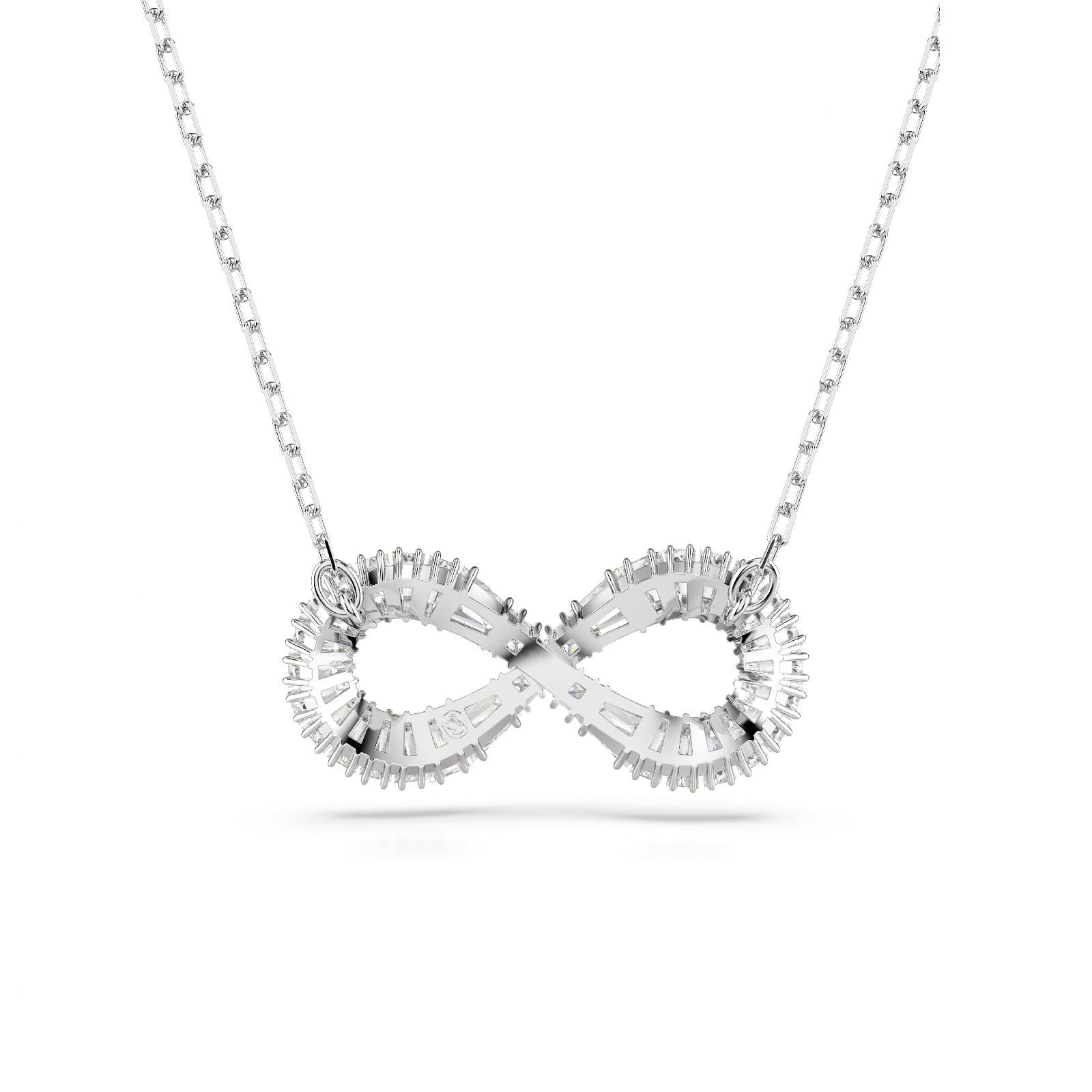 Collana donna Swarovski Hyperbola in lega di metalli con infinito di cristalli 5679434-2
