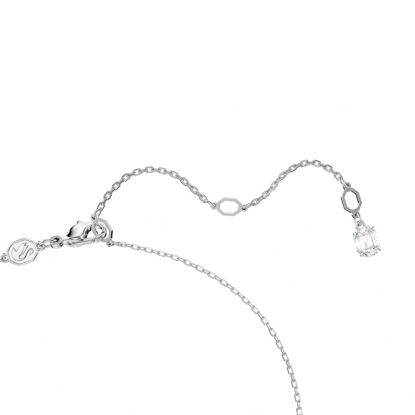 Collana donna Swarovski Hyperbola in lega di metalli con infinito di cristalli 5679434-4