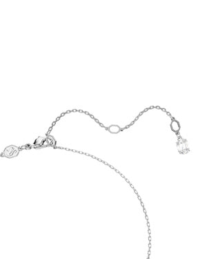 Collana girocollo da donna Swarovski Hyperbolain lega di metalli rodiata con ciondolo a forma di infinito con cristalli 5679434