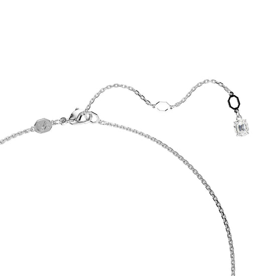 Collana donna Swarovski Hyperbola rodiata con goccia di cristalli 5679438-4