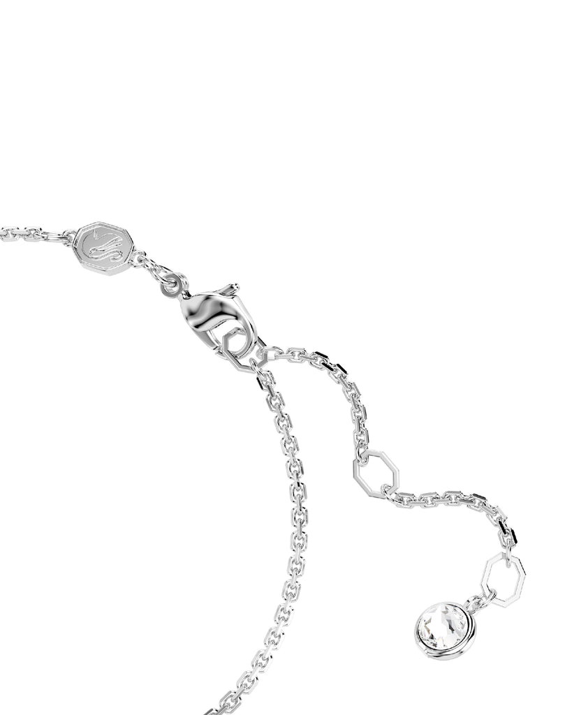 Bracciale catena da donna Swarovski Hyperbola in lega di metalli rodiata con infinito con cristalli 5679664