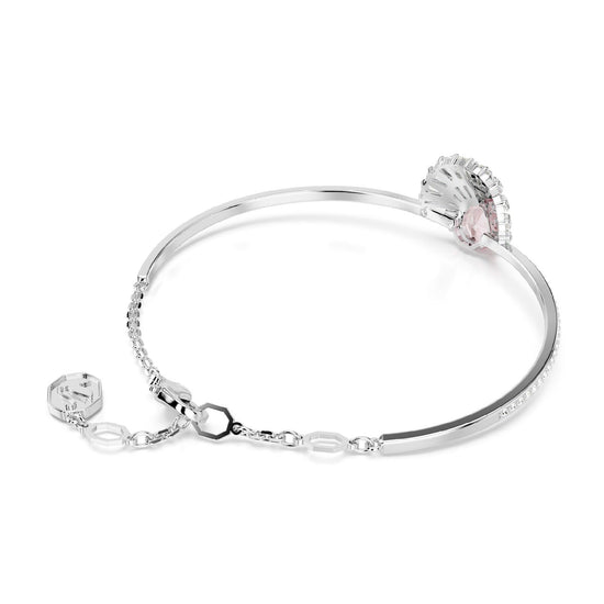 Bracciale rigido donna Swarovski Idyllia lega metalli conchiglia cristalli rosa 5680298-3