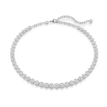 Collana tennis donna Swarovski Imber rodiato con cristalli 5682595-1