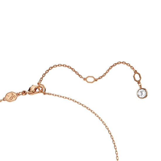 Collana donna Swarovski Hyperbola rosé con infinito di cristalli 5684084-4