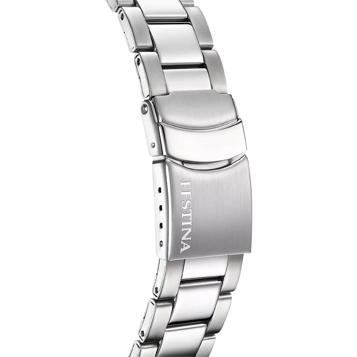 Orologio multifunzione Festina in acciaio quadrante nero MISURA UNICA