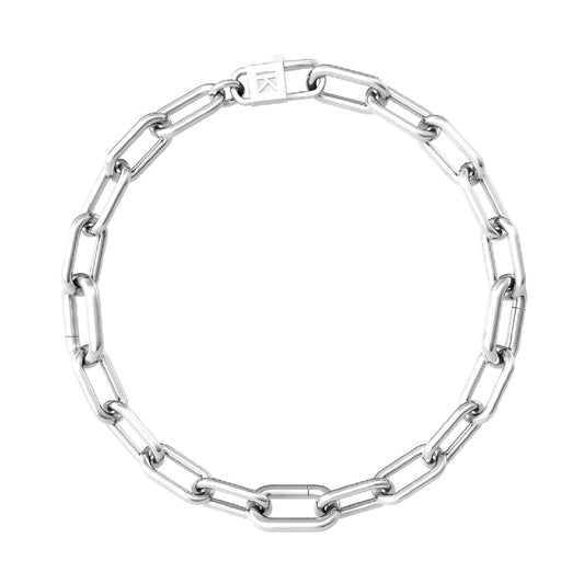 Bracciale catena Kidult By You donna acciaio con maglie larghe 732191-1