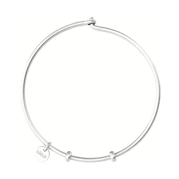 Bracciale rigido Kidult By You donna acciaio con ciondolo con scritta "Kidult" 732194-1
