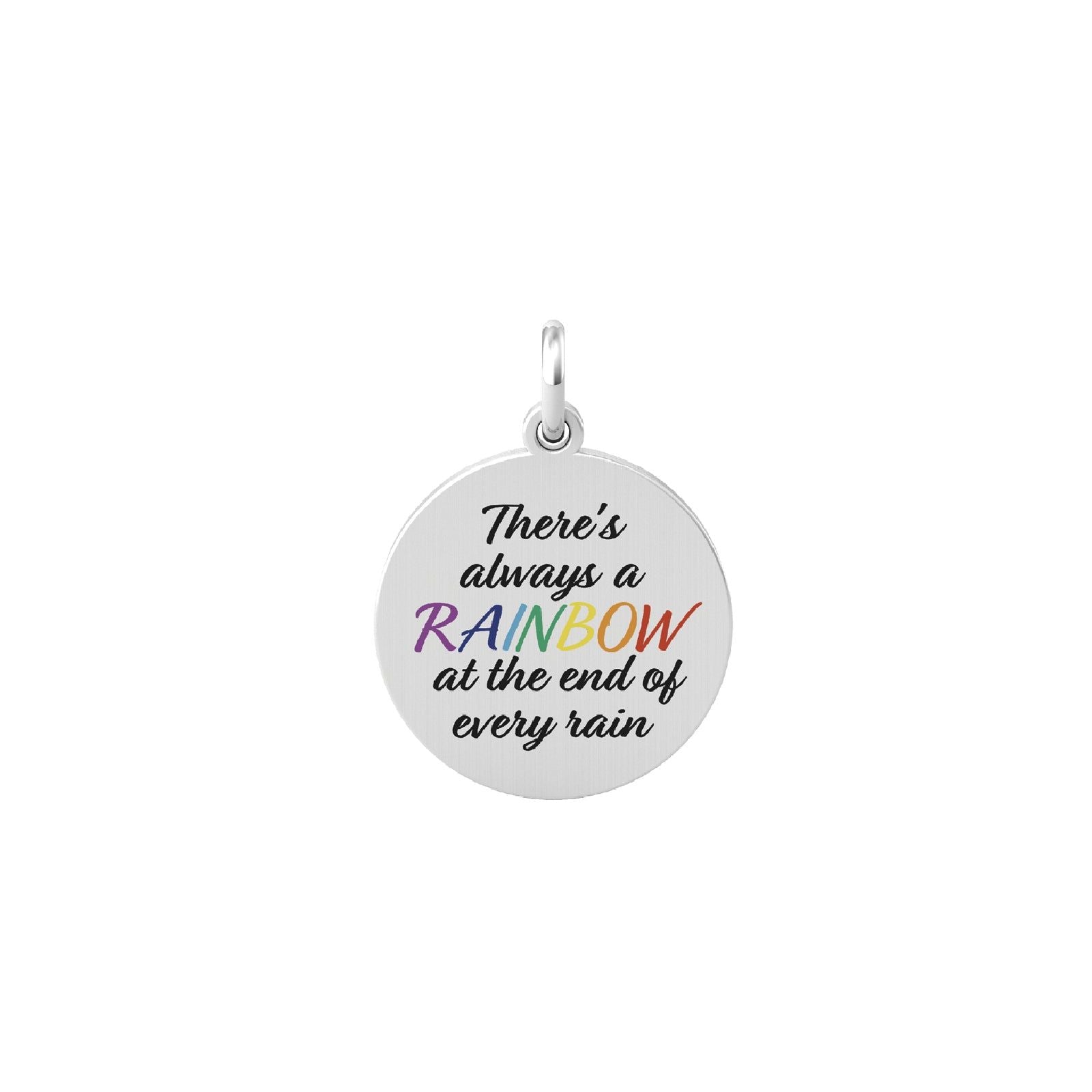 Charm Kidult By You donna in acciaio con frase colorata 741002-1
