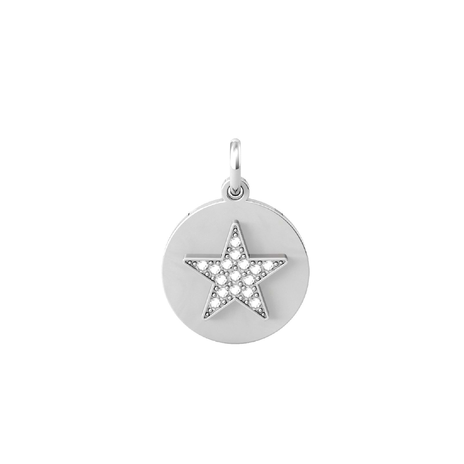 Charm Kidult By You donna acciaio con stella con cristalli 741029-1
