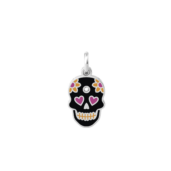 Charm Kidult By You donna acciaio a forma di teschio messicano 741049-1