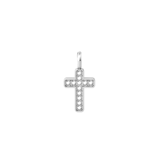 Charm Kidult By You donna acciaio a croce ricoperta da cristalli 741073-1