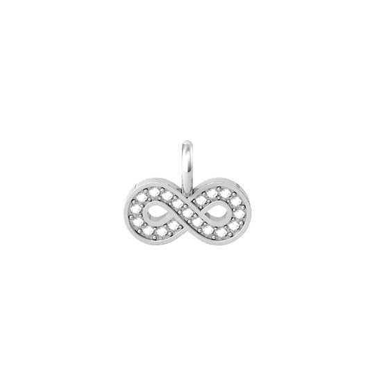 Charm Kidult By You donna acciaio a infinito ricoperto da cristalli 741074-1