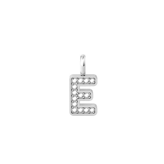 Charm Kidult By You donna acciaio con iniziale E 741084E-1