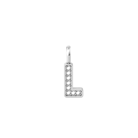 Charm Kidult By You donna acciaio con iniziale L 741084L-1