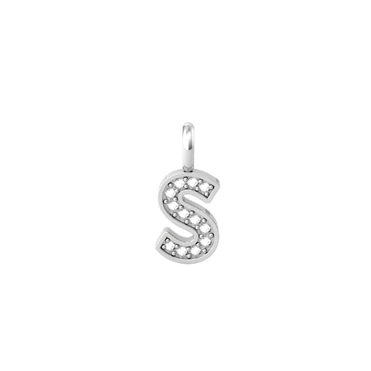 Charm Kidult By You donna acciaio con iniziale S 741084S-1
