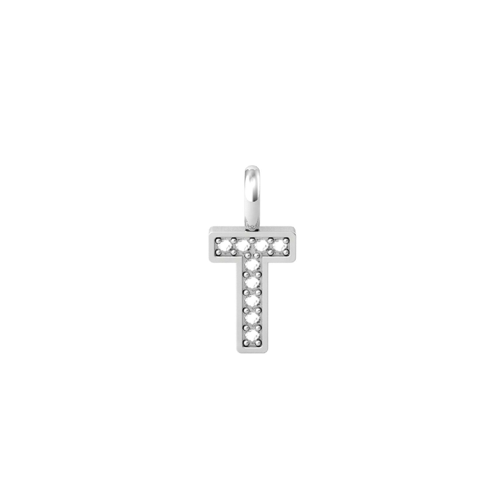 Charm Kidult By You donna acciaio con iniziale T 741084T-1