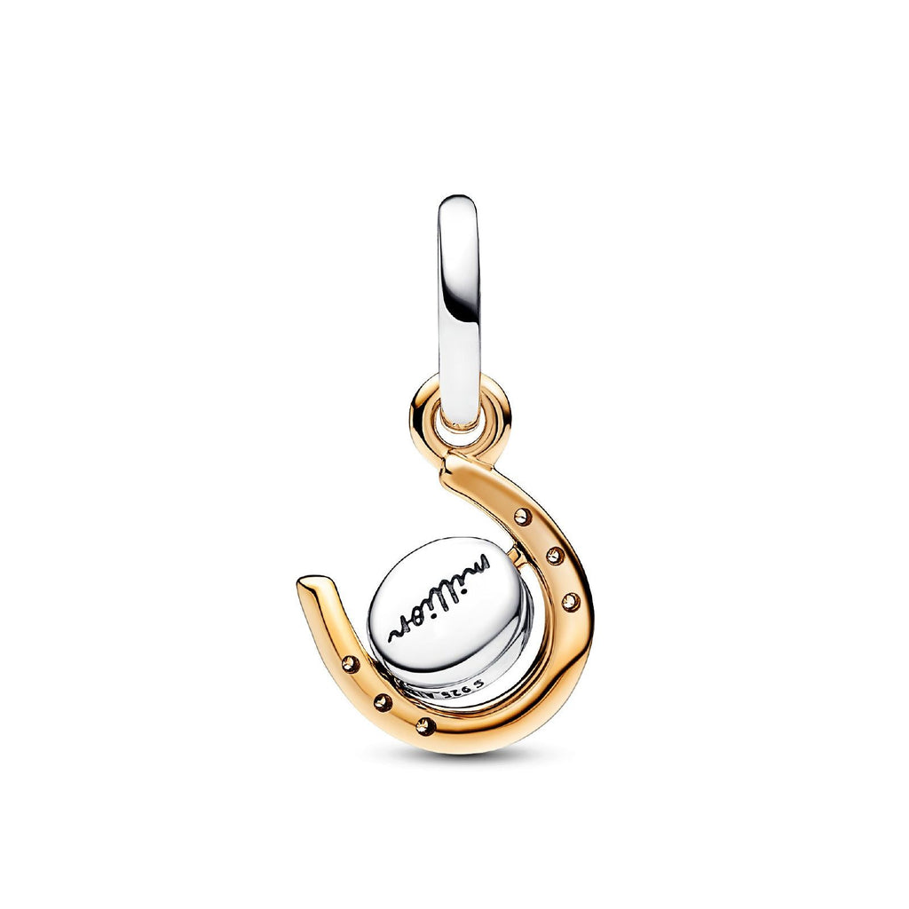 Charm Pendente Ferro di Cavallo Girevole