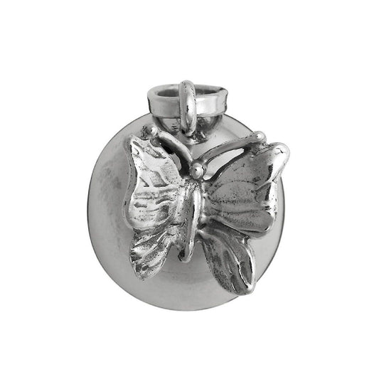 Charm chiama-angeli donna Giovanni Raspini in argento con farfalla 7691-1