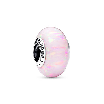 Charm Opale Glitter Rosa 791691C03-1