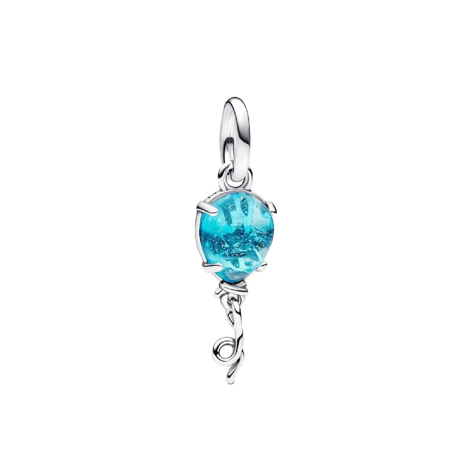 Charm Pendente Palloncino Blu Vetro di Murano 792792C01-1
