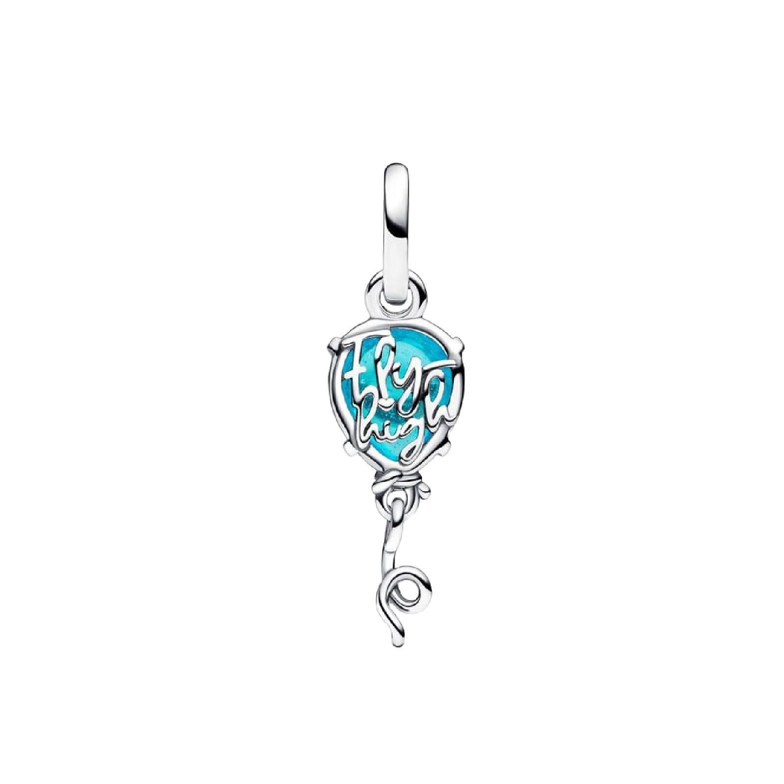 Charm Pendente Palloncino Blu Vetro di Murano 792792C01-2