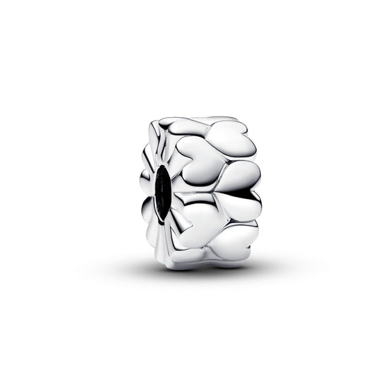 Clip Cuori in Rilievo color argento 792828C00-1