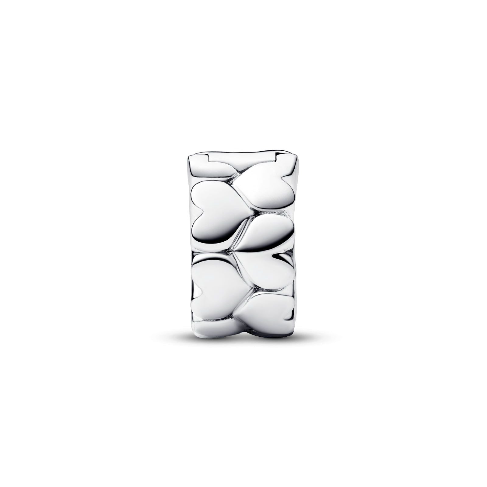 Clip Cuori in Rilievo color argento 792828C00-2