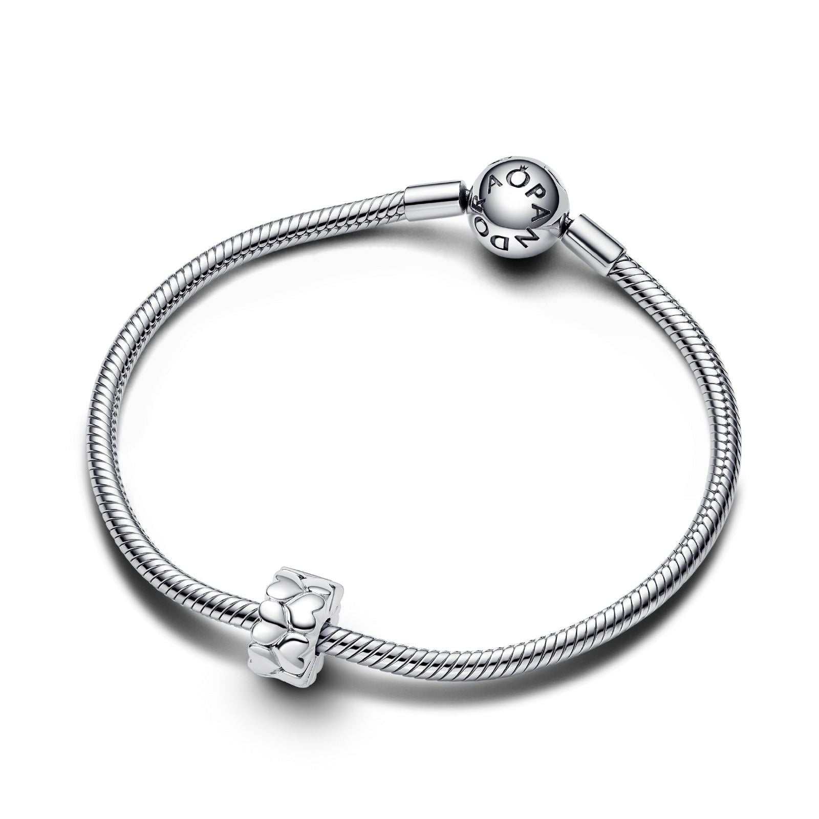 Clip Cuori in Rilievo color argento 792828C00-3