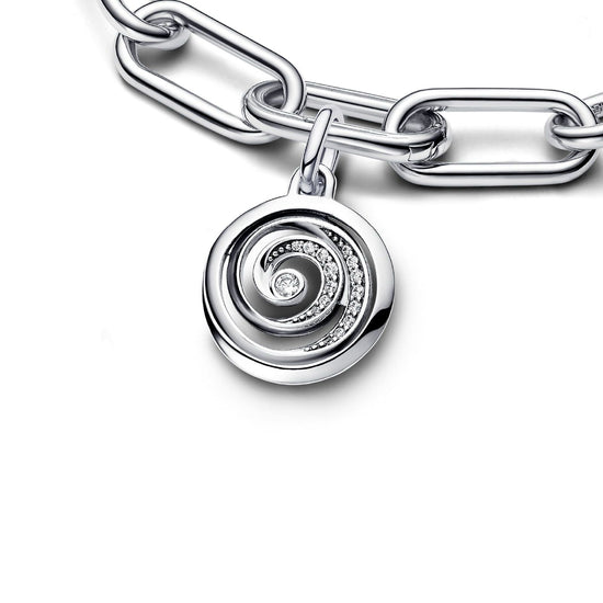 Charm Medallion Gratitude Spiral Pandora ME 793046C01-3