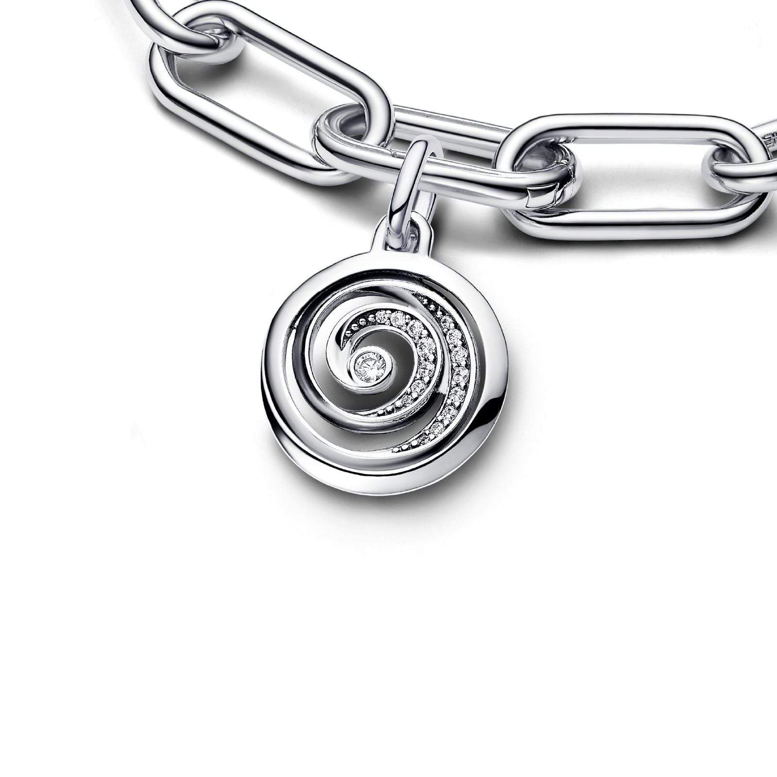 Charm Medallion Gratitude Spiral Pandora ME 793046C01-3
