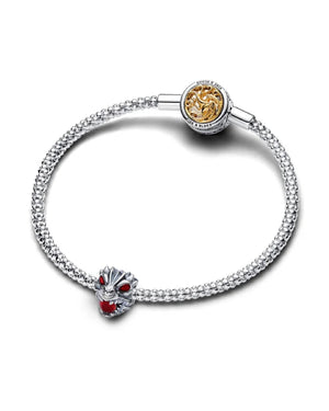 Charm da donna Pandora Moments Game of Thrones in argento sterling 925 a forma di drago con cristallo rosso 793141C01