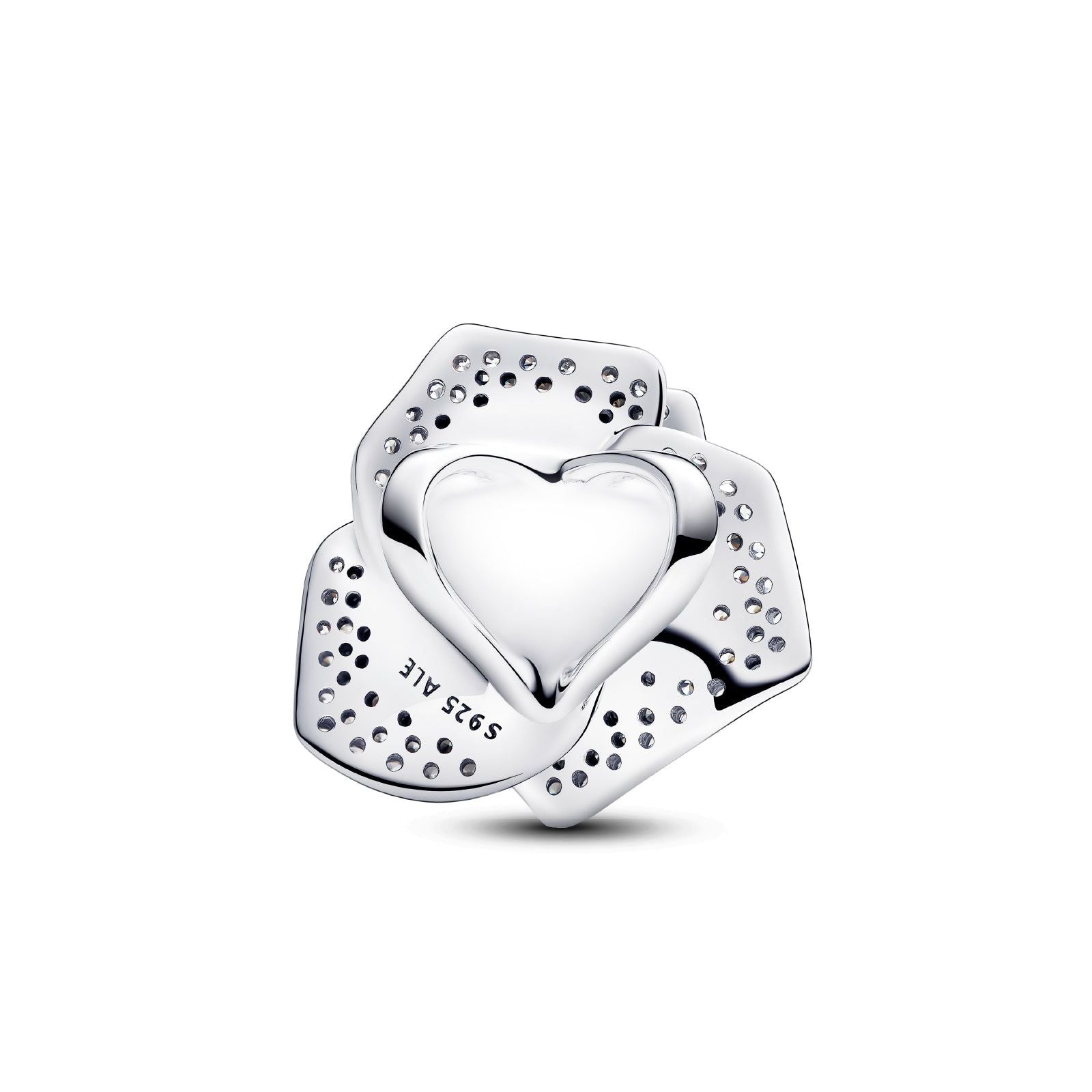 Charm Rosa Scintillante Grande 793245C01-2