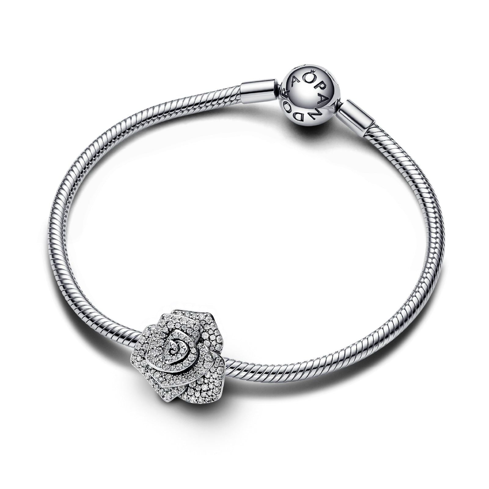 Charm Rosa Scintillante Grande 793245C01-3