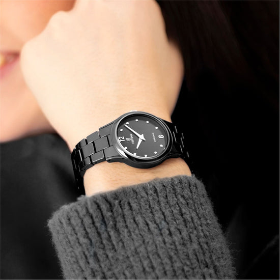 Orologio Festina con cassa e cinturino in ceramica nera MISURA UNICA