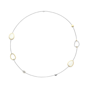 Collana TI SENTO Milano in argento pvd oro 18kt madreperla MISURA UNICA