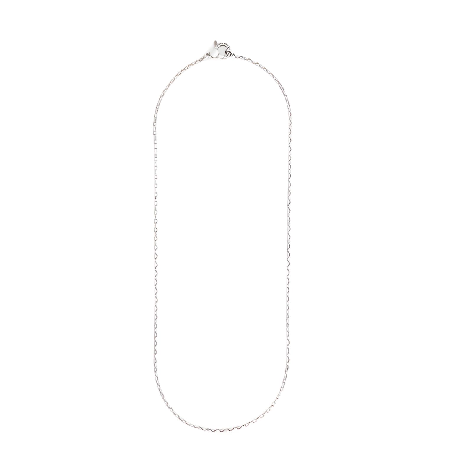 Collana Giovanni Raspini in argento base per charms 80cm MISURA UNICA