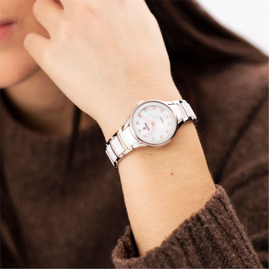 Orologio Festina con cassa in ceramica e bracciale in acciaio MISURA UNICA