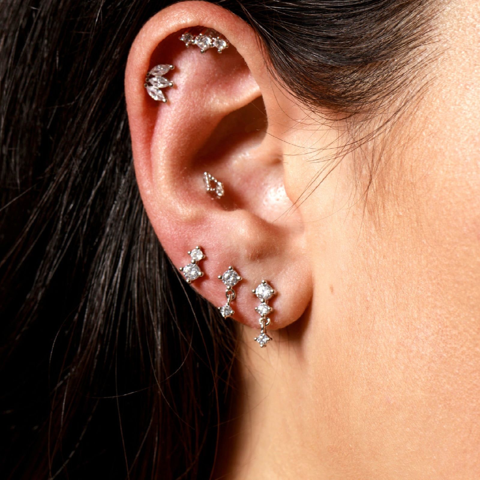 Mono orecchino Piti Malì Piercing da donna 925-O-AG-2