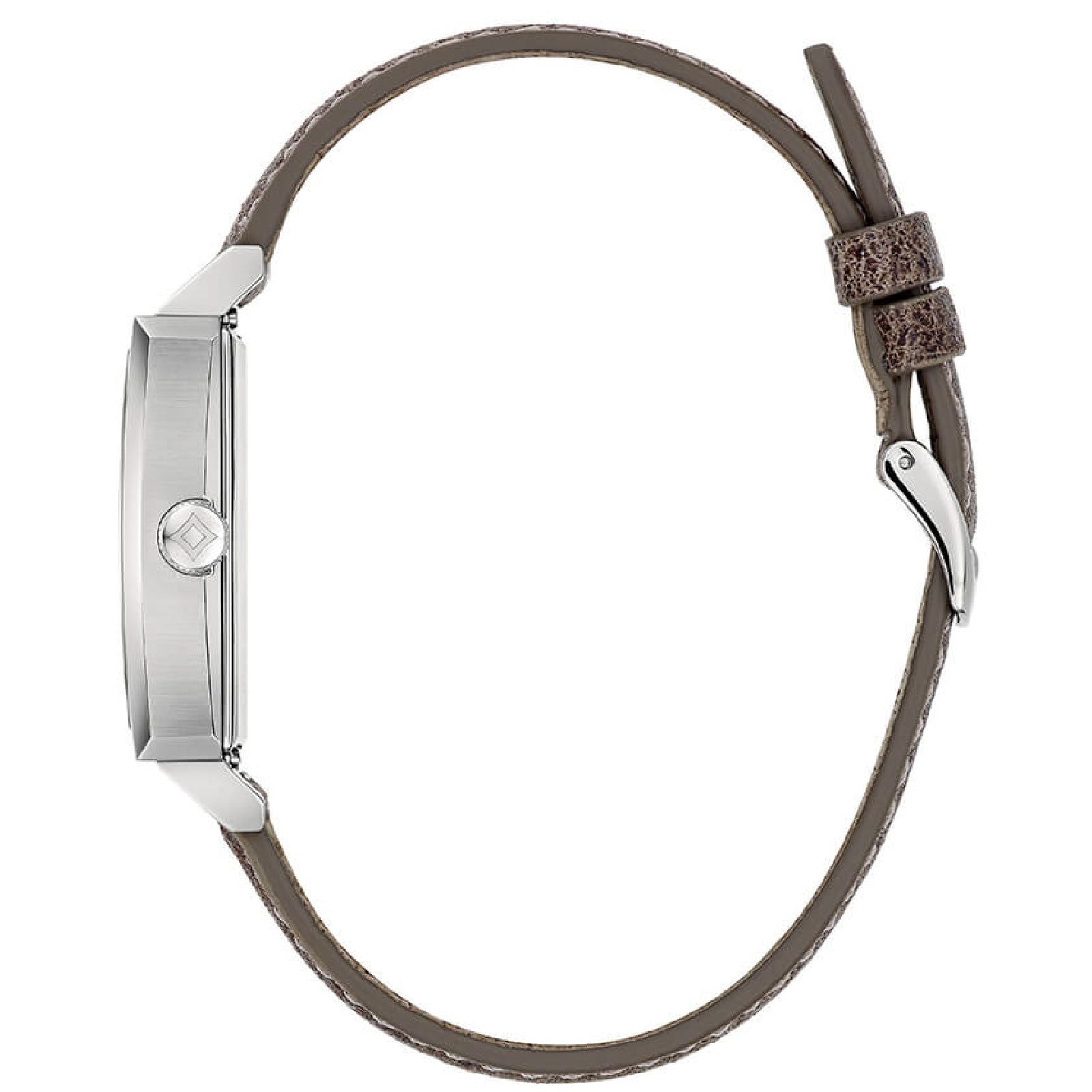 Orologio uomo Bulova Frank Lloyd Wright Limited Edition in pelle beige 34mm 96A314-3