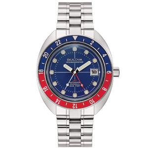 Orologio meccanico Bulova Oceanographer GMT da uomo